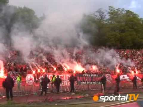 Flares in the sector "G" - always faithful to CSKA