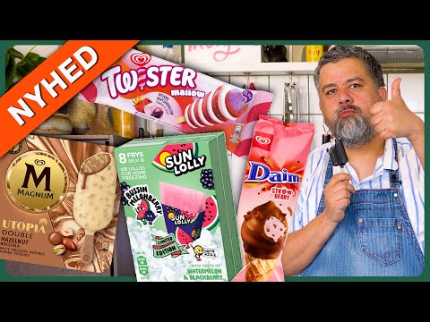 IS NYHEDER 2025 🍦 | Test af 7 stk. | "Dén er afsindig god!"