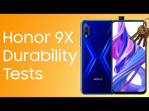 Testing the durability of the Honor 9X [Video]