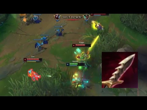 Serrated Dirk + Sudden Impact Kalista