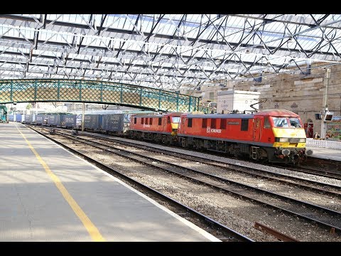 90018 & 90040 on 4M25 at Carlisle   12/06/18