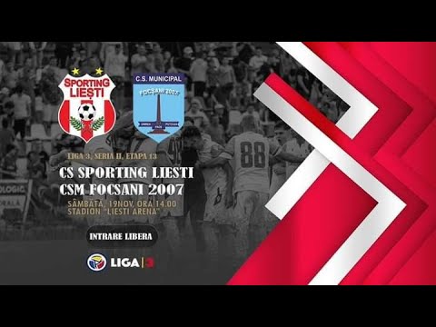 Fotbal L3 @SDV TV Sporting Liesti - CSM 07 Focsani
