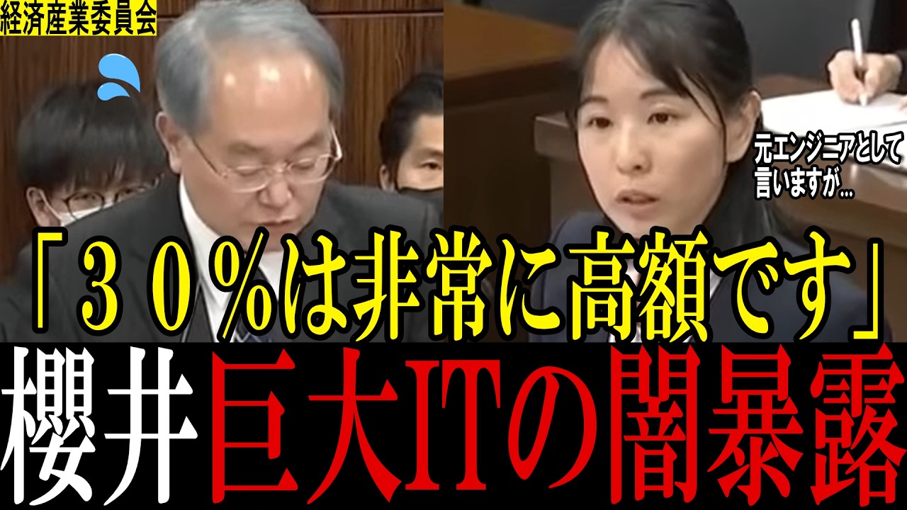 【知らないと損】アプリ課金で30%取られる理由、国会で暴かれてた【参政党】【櫻井祥子】