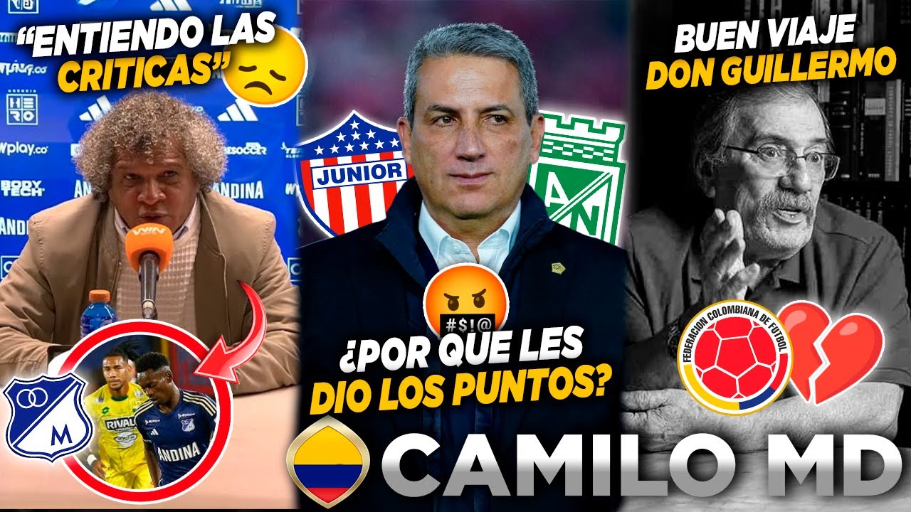 🔥CRITICAS a LA DIMAYOR por REGALARLE LOS PUNTOS a JUNIOR😤RESPUESTA DE GAMERO😥QEPD GUILLERMO RUIZ💔