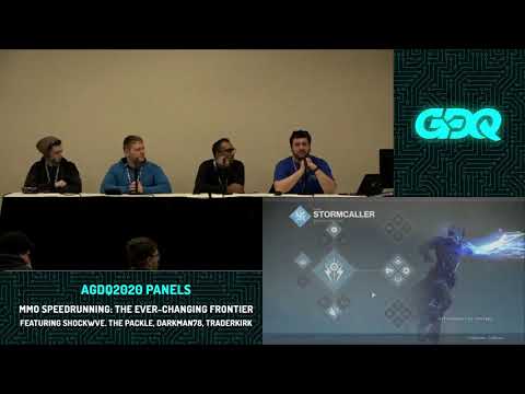 AGDQ 2020 Panels: MMO Speedrunning: The Ever-Changing Frontier