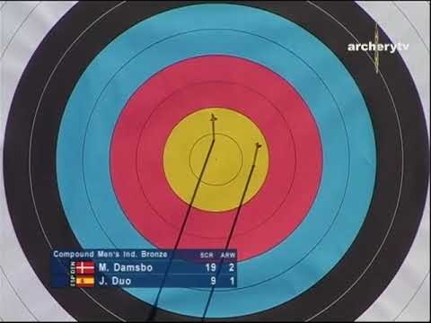 Martin Damsbo v Jose Duo – compound men bronze | Leipzig 2007 World Archery Championships