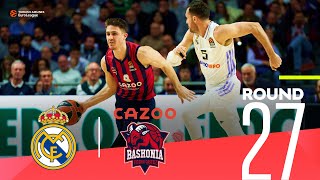 EuroLeague - Cazoo Baskonia - Real Madrid - Darius Thompson - Matthew Costello - Dzanan Musa
