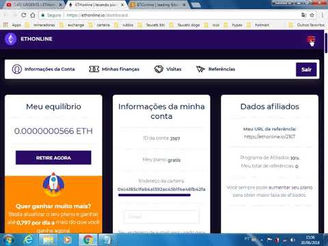 ETHONLINE GANHE ETHEREUM TODO DIA  0,003