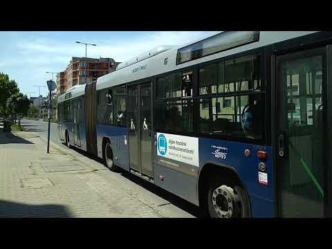 FLR-703 30-as busz érkezik a Szegedi úthoz