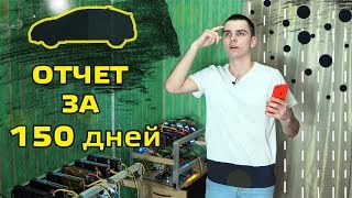 Проект: Ферма майнит на машину. Отчет за 5 месяцев.