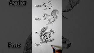 how to draw a Squirrel 🐿️😱🔥#art #drawing #youtubeshorts #shorts #viral #@ArtwithBir_9