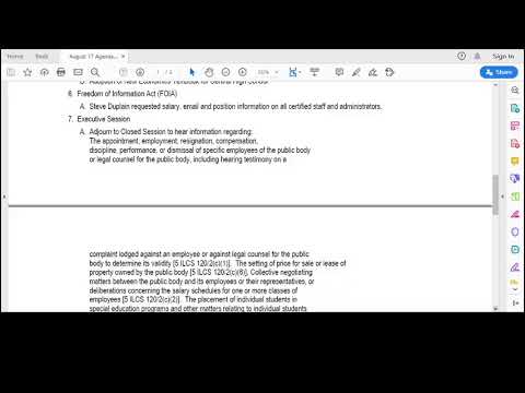 2020-08-17 Central 301 BOE Live Stream