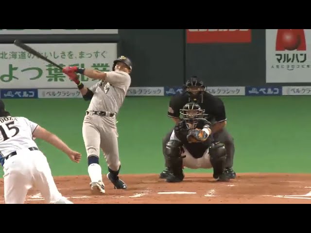 【4回表】ライト一歩も動けない バファローズ・糸井の高弾道アーチ!! 2015/9/14 F-Bs