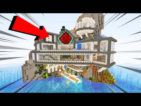 THE CRAZIEST KING OF REDSTONE HOUSE - Redstone House Showcase