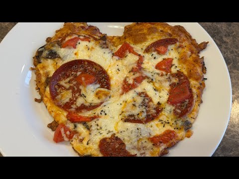 Protein-Packed Chicken Crust Pizza | Low-Carb, Keto & Carnivore-Friendly Recipe!