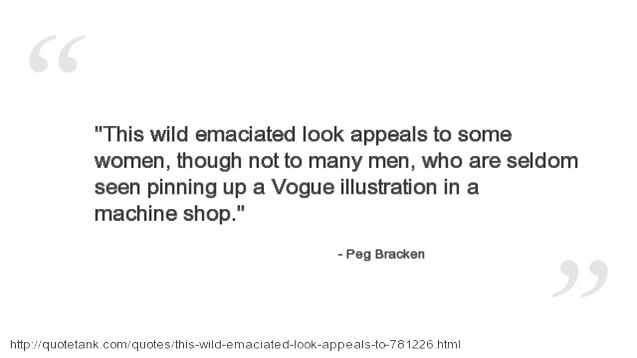 Peg Bracken Quotes