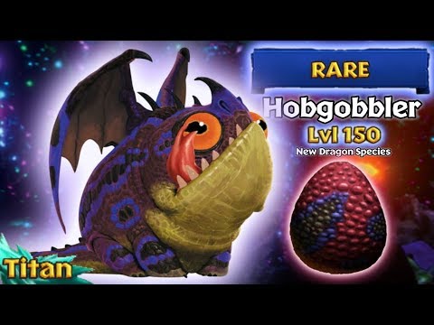 Hobgobbler (New Rare Dragon) Max Level 150 Titan Mode | Dragons: Rise of Berk