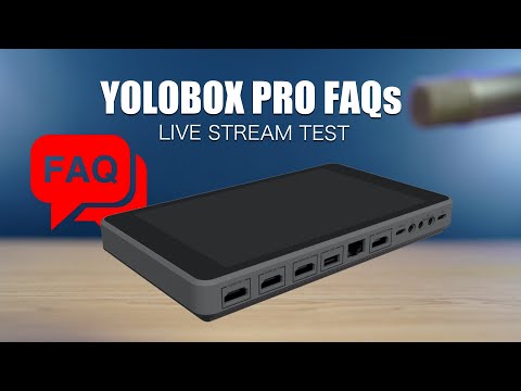 Yolobox Pro Live Stream Test & FAQs Answered! (Timestamps included)