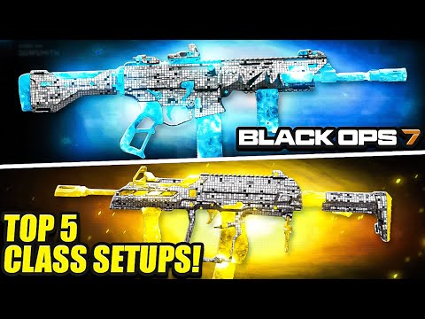 BLACK OPS 7: NEW TOP 5 FAST TTK LOADOUTS After UPDATE! (BO7 Best Class Setups) - BO7 Best Guns