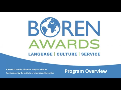 Boren Awards