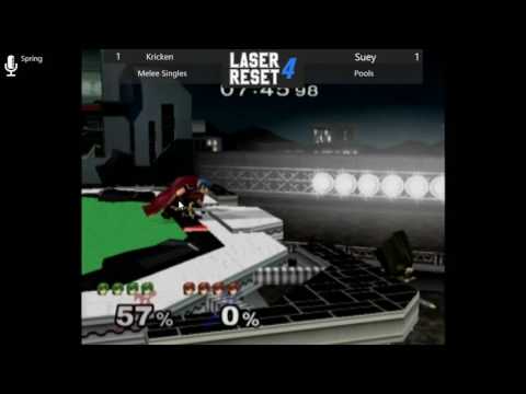 Laser Reset 4 - Melee Singles - Kriken vs. Suey - Pools