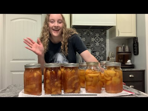 Canning Peach Pie Filling & Sliced Peaches! I’ve been looking forward to this for over a YEAR!