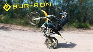 Can It Wheelie? Sur Ron STORM BEE Full Size ELECTRIC DIRT BIKE!