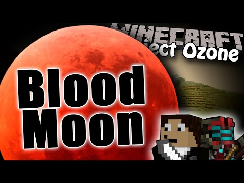 PRVNÍ BLOODMOON! - Minecraft Project Ozone #2 w/Sajmon!