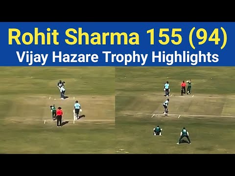 Rohit Sharma Century Highlights In Vijay Hazare Trophy | Mumbai vs Sikkim Highlights 2025