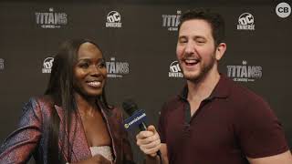Anna Diop Talks Titans video