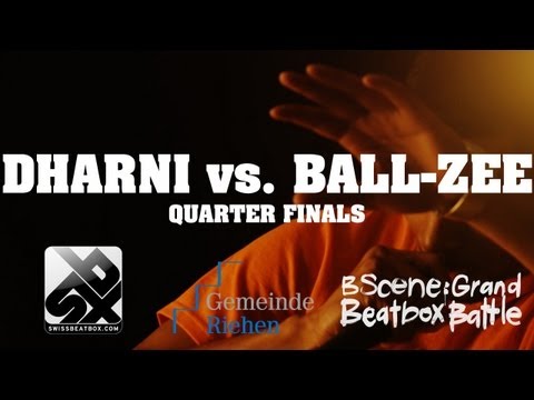 Grand Beatbox Battle 2012 - Dharni vs. Ball-Zee - Quarter Finals