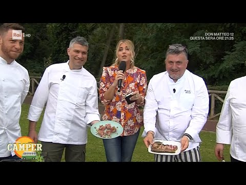 Tonno e cipolla caramellata Vs Maiale di mare e di terra con salsa 12 apostoli - Camper 22/06/2022