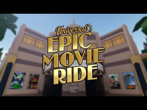 Universal Roblox New Epic Movie Ride(Live)