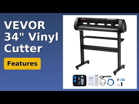 REVIEW (2026): VEVOR 34" Vinyl Cutter. Features.