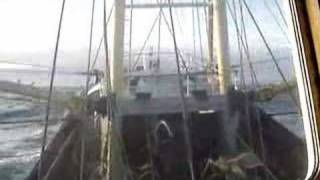 preview picture of video 'Danish fishing vessel L510 pitching.'