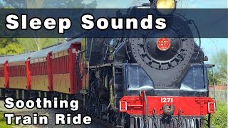 Soothing SLEEP SOUNDS: Train Sounds, Railroad Sounds, Train Ride, Ambient, Sounds For Sleep, 10 Hrs