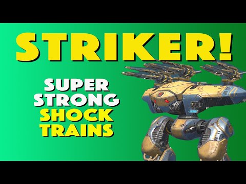 War Robots - Striker! New super strong Shock Train weapon