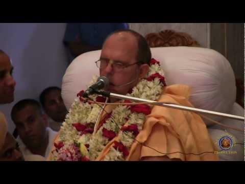 Lord Nityananda Appearance Day class in Mayapur given by H.H. Jayapataka Swami.