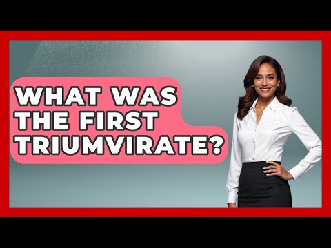 What Was The First Triumvirate? - All About Rome