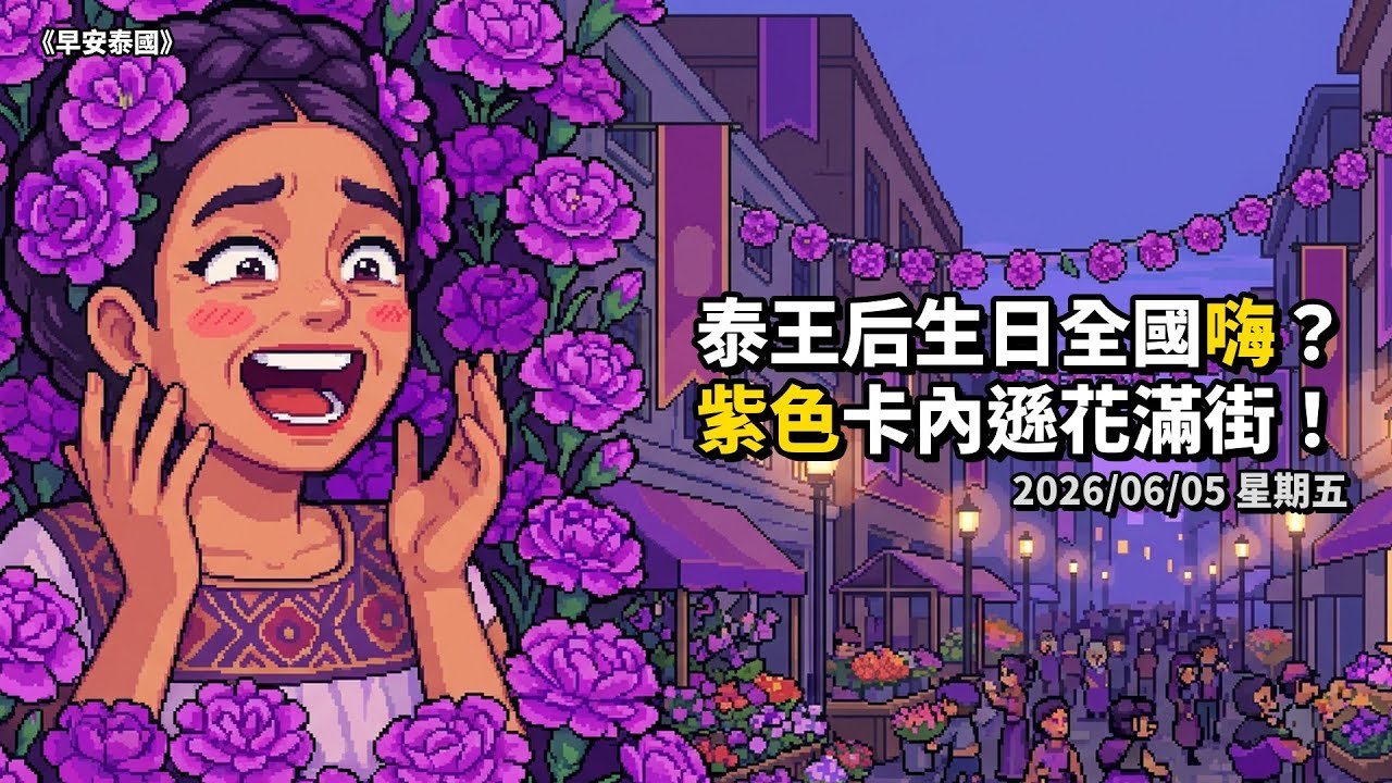 蘇提達王后 48 歲生日全國慶祝！6/3-4 海外大使館同步活動，連動皇室特赦熱潮 episode artwork