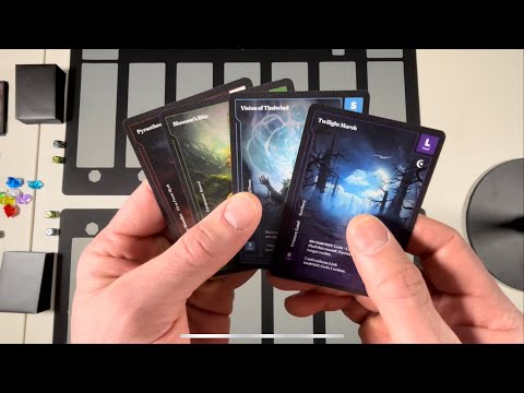 How to play Wonders of the First (play-through) collectible card game CCG