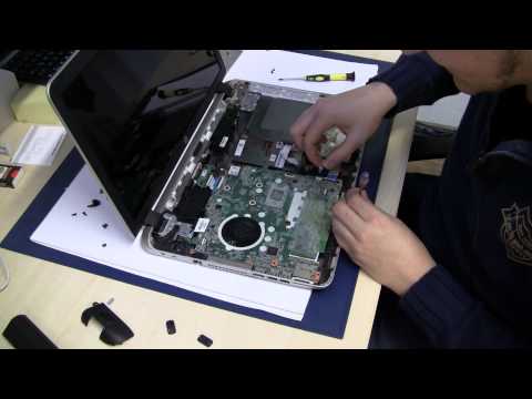 HP Pavilion (Envy) 17 / 15 Notebook HDD RAM Memory SSD Upgrade Tutorial (17-f 15-f)