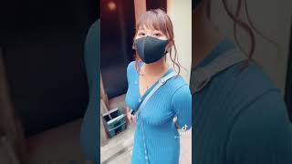 【TikTokまとめ】パイスラで強調されたおっぱい