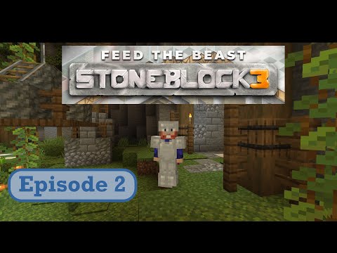 Minecraft Stoneblock3 Let's Play EP2