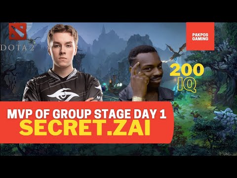 Dota 2 The International 10 | MVP of Group Stage Day 1 - Secret.Zai