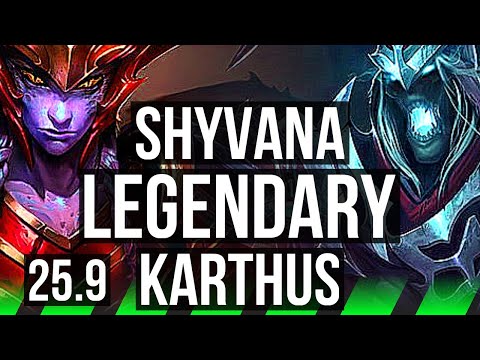 SHYVANA vs KARTHUS (JGL) | Legendary | EUW Diamond | 25.9