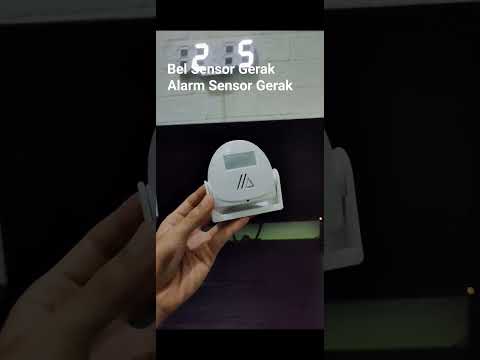 Bel Otomatis Sensor Gerak dengan pilihan 38 macam suara musik Bel Otomatis Sensor Gerak dengan pilihan 38 macam suara musik