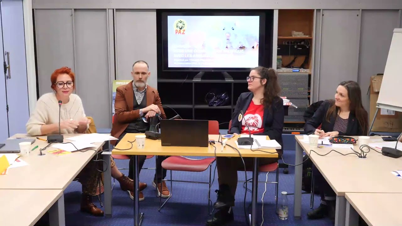 Colloque à l'Assemblée nationale : Hécate Vergopoulos, autrice du livre Les rats de Paris