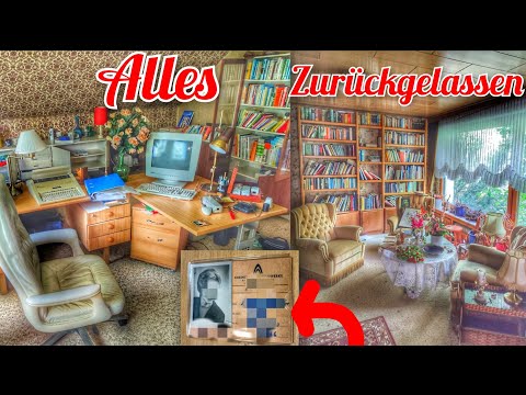HIER starb eine Musikerin ➕ Ausweisdokumente und ALLES an Einrichtung ist da 😨 Lost Places