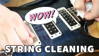 Guitar STRING Cleaning - Last Guide You Will Ever Need